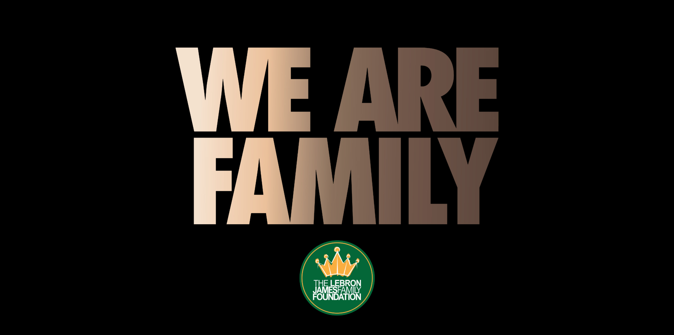lebron we are family